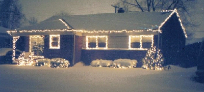 1998 Christmas display